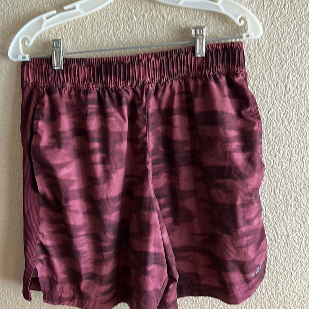 BCG Maroon Workout Shorts LG